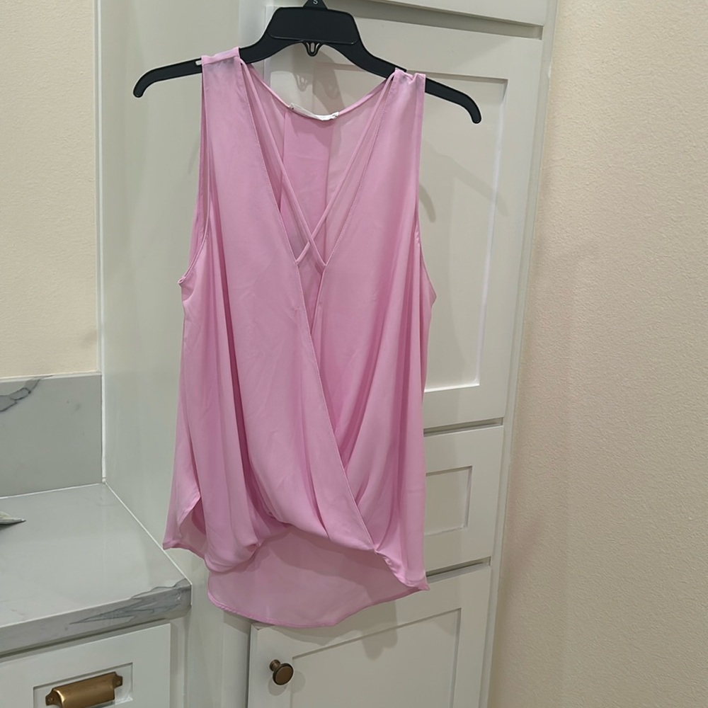 Pink blouse